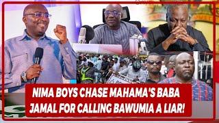 Nima Boys Chase Mahama's Baba Jamal For Calling Bawumia A Liar!