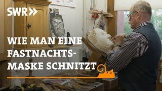 How to carve a carnival mask | SWR Handwerkskunst