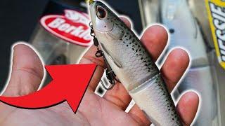 This $7 Soft Plastic Glide Bait Is A BIG Fish Magnet! - The Berkley Nessie