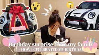 MY DREAM CAR + BIRTHDAY SURPRISE FROM MY FAMILY | Francine Diaz