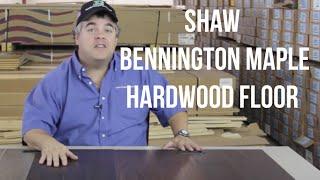 Shaw Bennington Maple Hardwood Floor - ReallyCheapFloors.com Sample Series