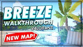 BREEZE | Full Map Walkthrough | VALORANT