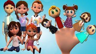 Finger Family Song | Daddy Finger Song | YouTube Nursery Rhymes from Banana Cartoon 3D [HD]