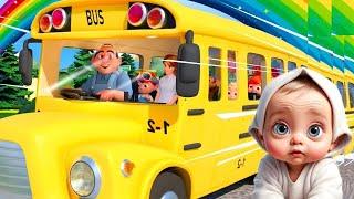 "Wheels on the Bus Nursery Rhyme | Educational Songs for Toddlers and Preschoolers"