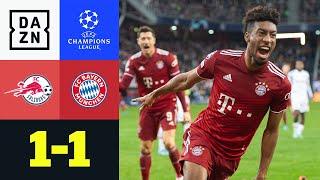 Coman verhindert Überraschung: FC Salzburg – FC Bayern 1:1 | UEFA Champions League | DAZN Highlights