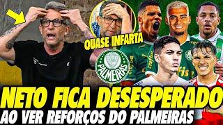 NETO fica DESESPERADO com REFORÇOS do PALMEIRAS! "OLHA ESSE TIMAÇO" ANDRÉAS e BERNABEI FECHANDO!