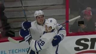 Hear Joe Bowen call Auston Matthews' historic night