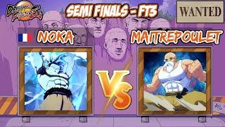 UI GOKU IS BACK? Noka vs MaitrePoulet FT3 - WANTED DBFZ Semi finals