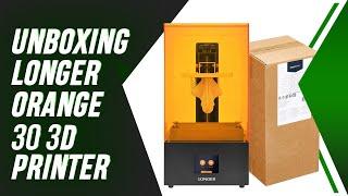 Longer Orange 30 3D Printer Review:  Unboxing