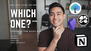 NOTION vs ROAM vs OBSIDIAN vs REMNOTE (How to choose the BEST FIT note taking app for you!)