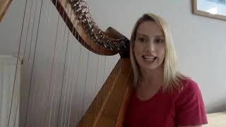 Celtic Harp Lesson - The Arran Boat Song