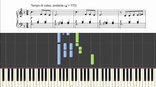 thenameisgsarci - "Coffeetime Waltz for Hana Macchia" - 2023 revision (sheet music + Synthesia)