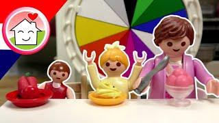 Playmobil filmpje Nederlands - Een dag in één kleur - verhalen met Anna en Lena - Familie Huizer