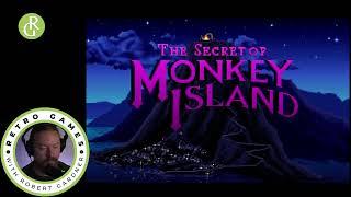 Secret of Monkey Island play through video 1/6 Robert Gardner retrogames 6/4/2024