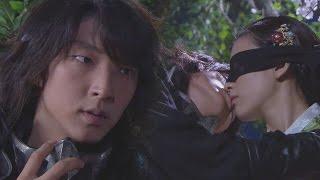 Lee Jun Ki  Han Hyo Joo, Sweet Blind Kiss｜이준기, 한효주 눈 가리고 ‘키스’ @일지매 15회 20080709