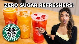 Make Your Own Starbucks Refreshers at Home! | Zero Sugar | Weight Loss