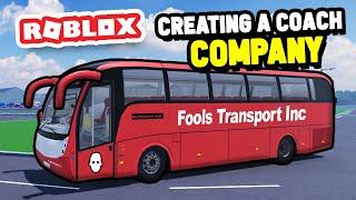 Buying a HUGE COACH For My Company in Roblox Croydon: The London Transport Game