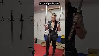 Katana VS Longsword: Cutting Techniques