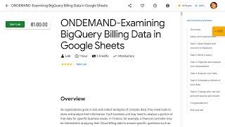 ONDEMAND Examining BigQuery Billing Data in Google Sheets