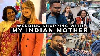 I Went Wedding Shopping with My Indian Mother! || India Vlog