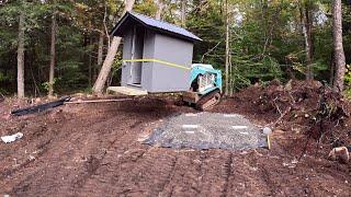 Building an insulated shed to store solar equipment