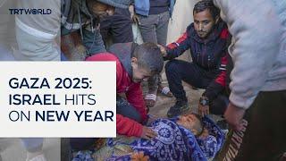 Israeli strikes kill dozens in Gaza on New Year's Day