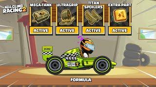 Hill Climb Racing 2 - NEW FORMULA MASTERY UNLOCKED and FULLY UPGRADED GamePlay