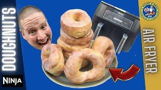 How to Make the BEST Air Fryer Doughnuts/ Donuts & NO MIXER!