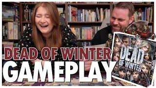 Survive the Zombie Apocalypse: Dead of Winter Board Game Gameplay