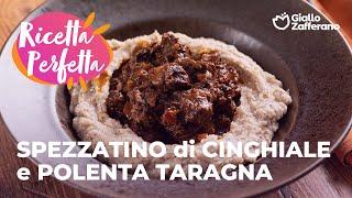 SPEZZATINO di CINGHIALE con POLENTA TARAGNA️ DA PROVARE SUBITO!