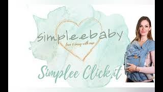 Anleitung | Simpleebaby Click.it Fullbuckle | Dein Baby vorne tragen