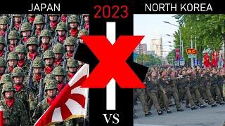 Japan vs North Korea Military Power Comparison 2023 | Xversus Military