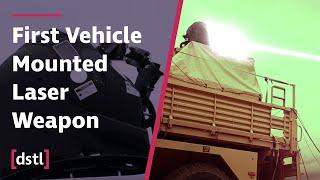 First trial on British Army vehicle for high-powered laser weapon