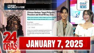 24 Oras Express: January 07, 2025 [HD]