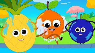 Bath Song - Educational Video & Nursery Rhyme for Children