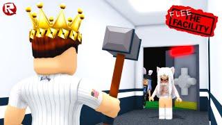 И СНОВА ТРОЛЛИМ ПАПУ | ПОБЕГ из БУНКЕРА в роблоксе | Flee the Facility roblox