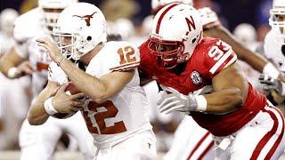 Ndamukong Suh vs. Texas || 2009 BIG 12 Championship