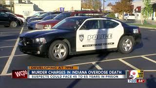 Murder charges in Indiana overdose death