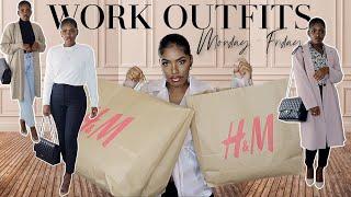 FALL WORK WEAR FT. H&M | BUSINESS CASUAL IDEAS | 8+ STYLES |  iDESIGN8