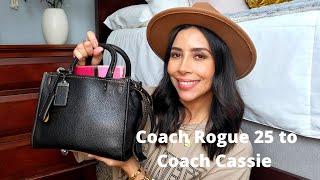 COACH Rogue 25 - Coach Cassie / switching out my bags