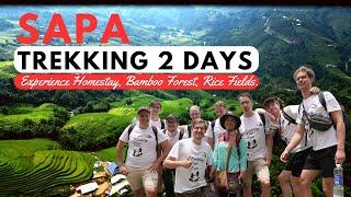 Sapa Trekking 2 Days, Experience Homestay, Bamboo Forest, Rice Fields #day1