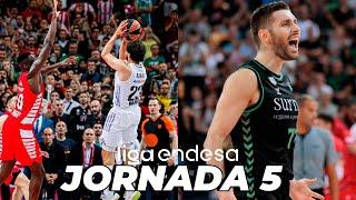 RESUMEN JORNADA 5 LIGA ENDESA ACB 2023/2024