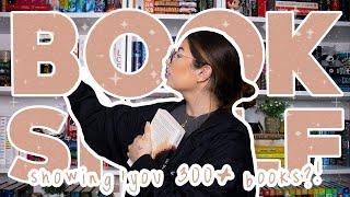   updated bookshelf tour 2021 (300+ BOOKS?!) | showing you my home library