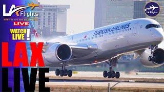 LAX LIVE:  LAX Plane Spotting | December 4, 2024 | Los Angeles International Airport