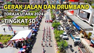 Gerak Jalan Dan Drumband Toraja Utara Tingkat SD 2024