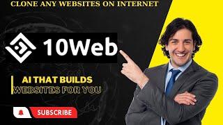 CLONE  REBUILD ANY WEBSITE WITH AI 10Web Review Best AI Builder for WordPress with Elem