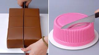 Wonderful Cake Decorating Tutorials | Amazing Chocolate Cake Decorating Idea | Satisfying Cakes