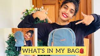 Whats in my bag|Neerutty Chinnutty|