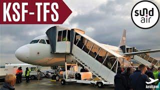 SMALLEST AIRPORT IN GERMANY!? SUNDAIR TRIPREPORT | KASSEL CALDEN - TENERIFE | SR 3130 | AIRBUS A319