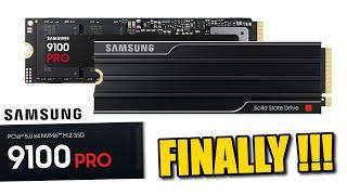 Samsung 9100 Pro SSD Revealed - A Gen 5x4 Samsung SSD FINALLY!